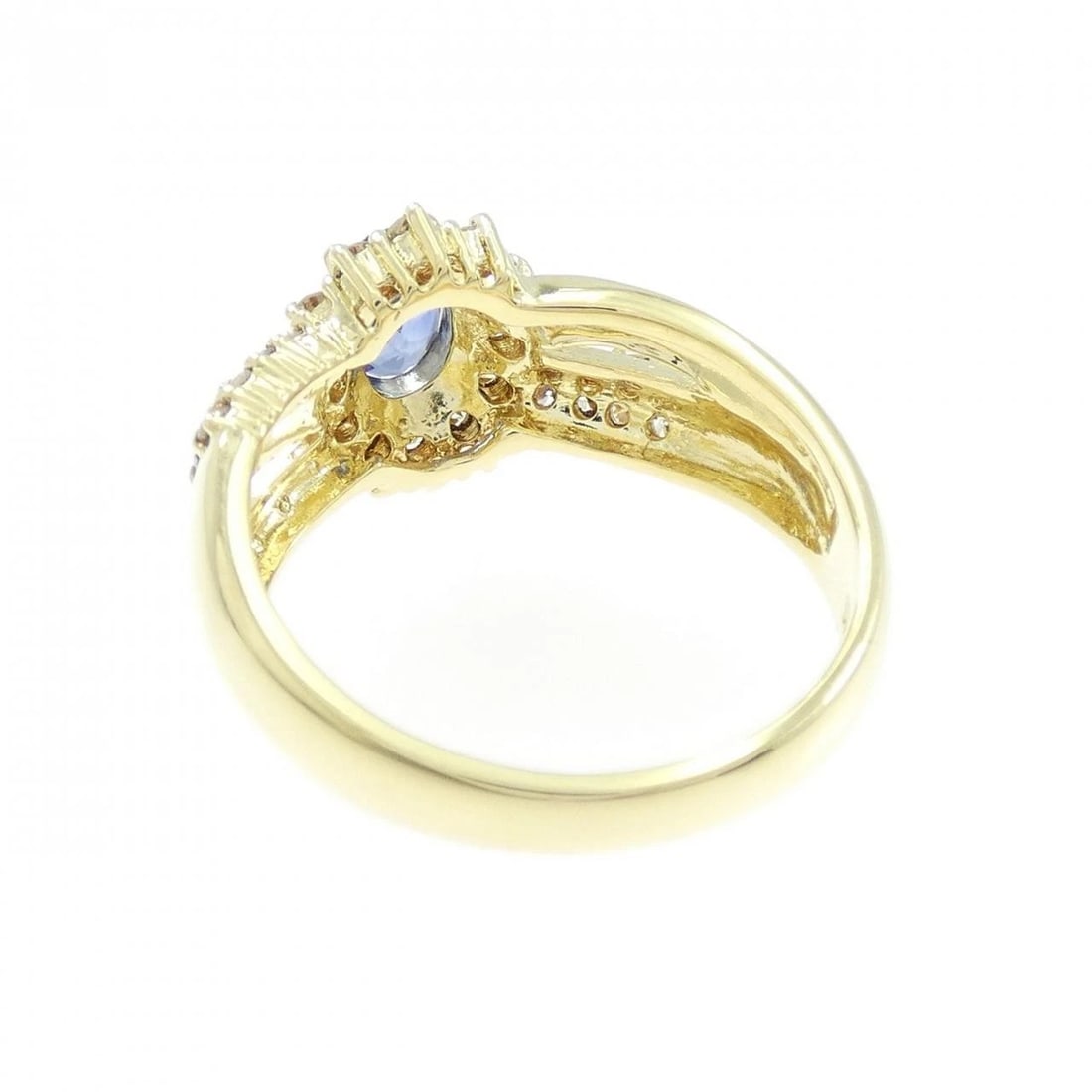 K18YG SAPPHIRE RING - 3