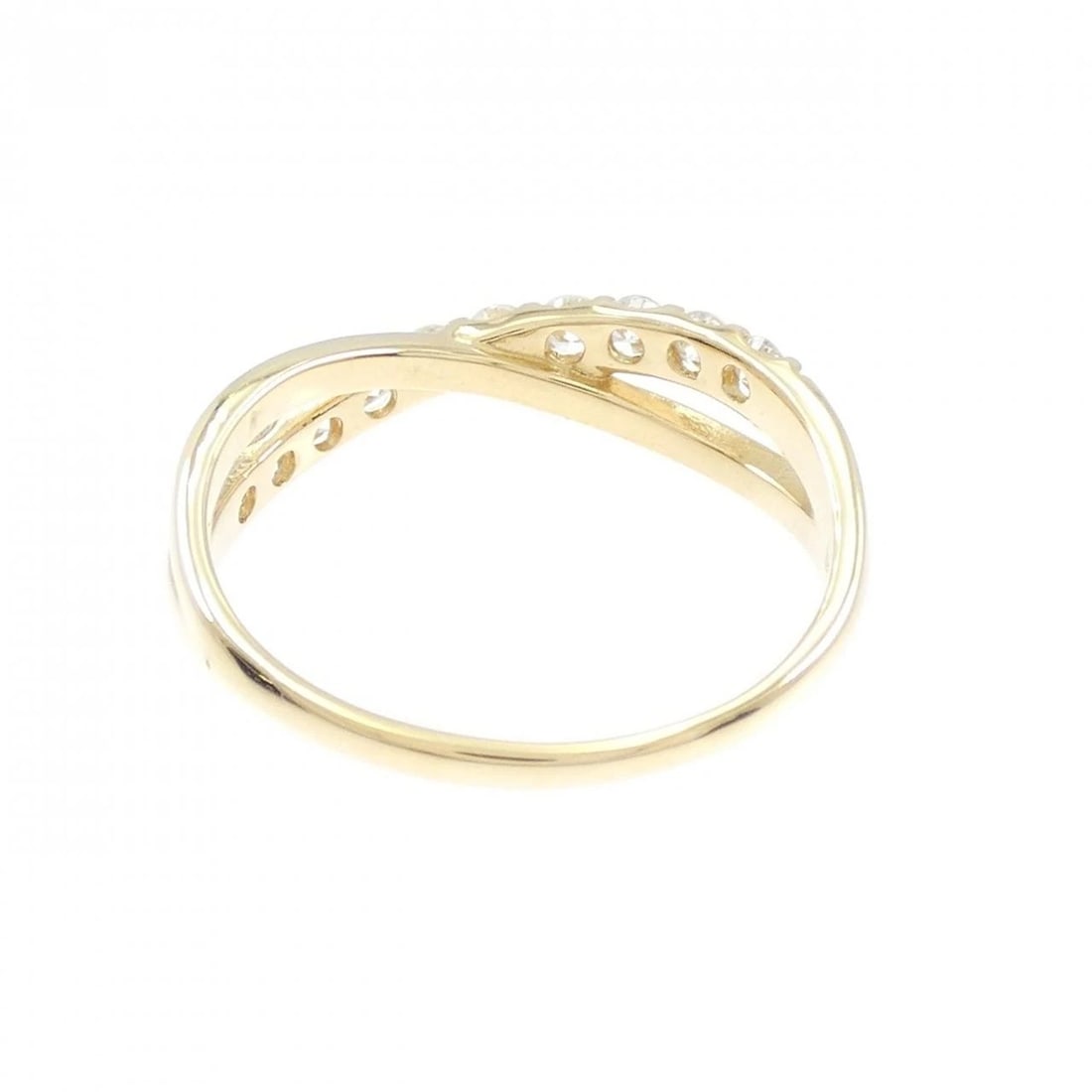 K18YG DIAMOND RING - 3