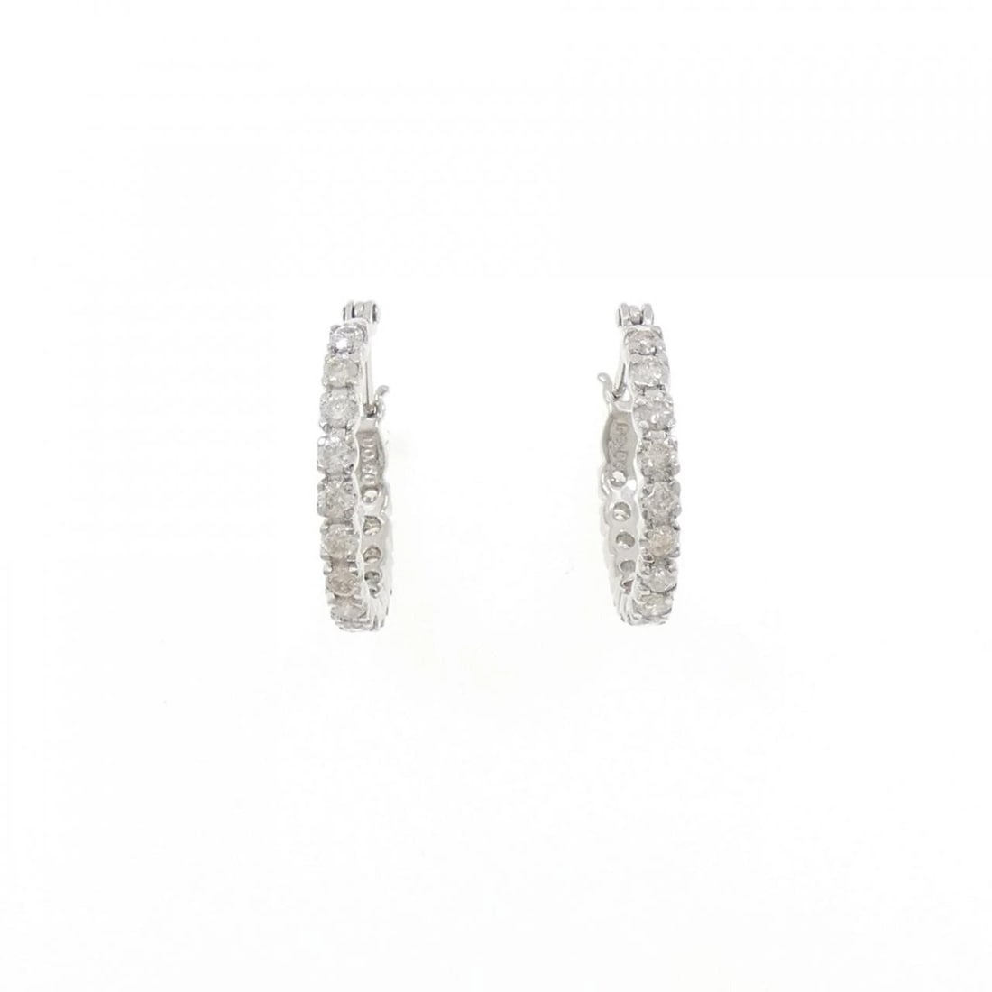 PT900 DIAMOND EARRINGS - 2