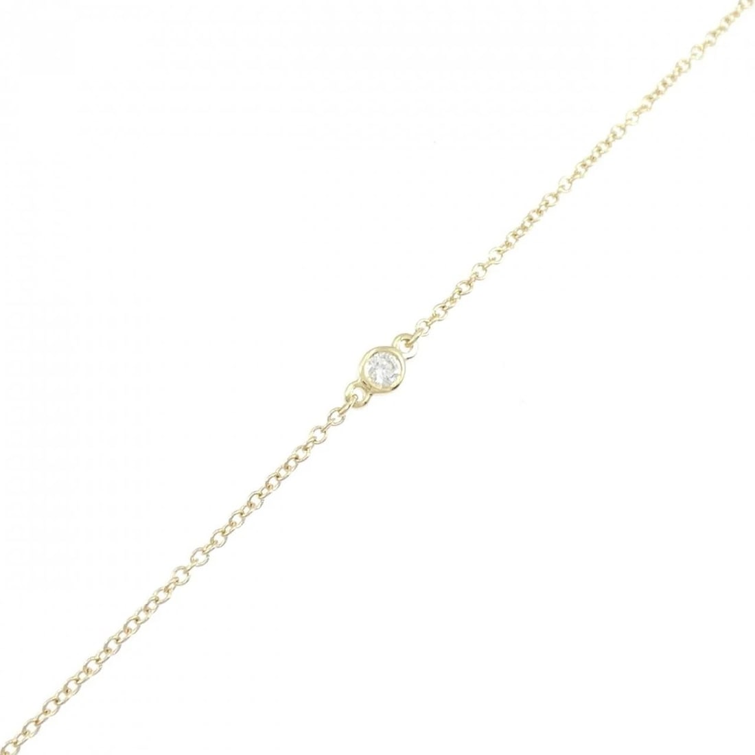 TIFFANY & CO. BY THE YARD BRACELET: Tiffany & Co. By the Yard Bracelet Brand: Tiffany Type: Bracelet Material: 750 Yellow Gold, Main Stone/Creation Natural Color: yellow gold Size: 18cmActualSize Diameter: 3.0mm Accessories: