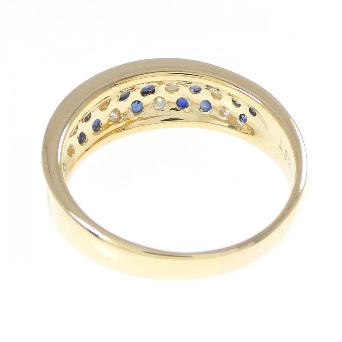 K18YG SAPPHIRE RING - 3