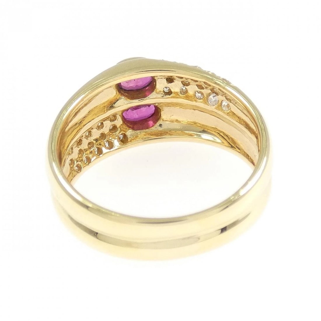 K18YG RUBY RING - 3