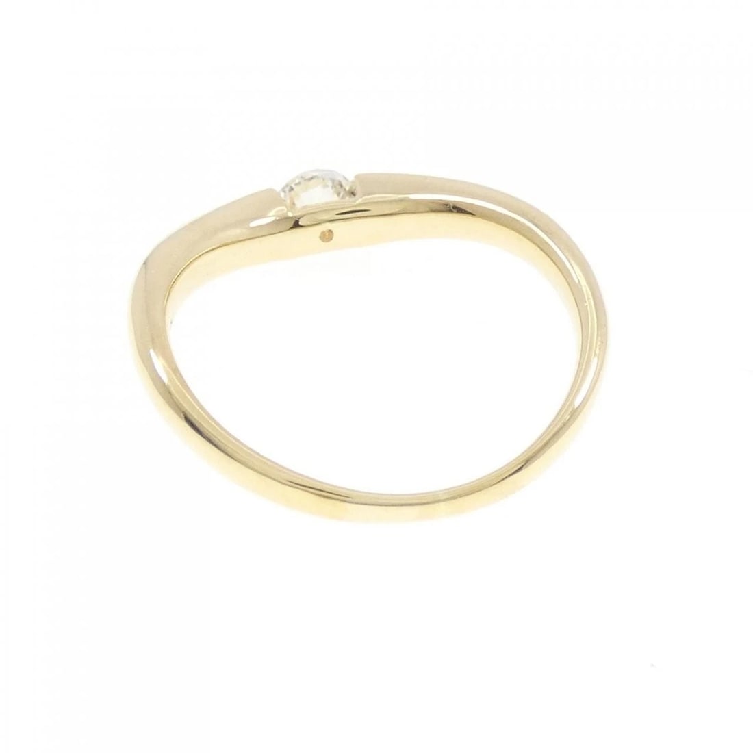 K18YG DIAMOND RING - 3