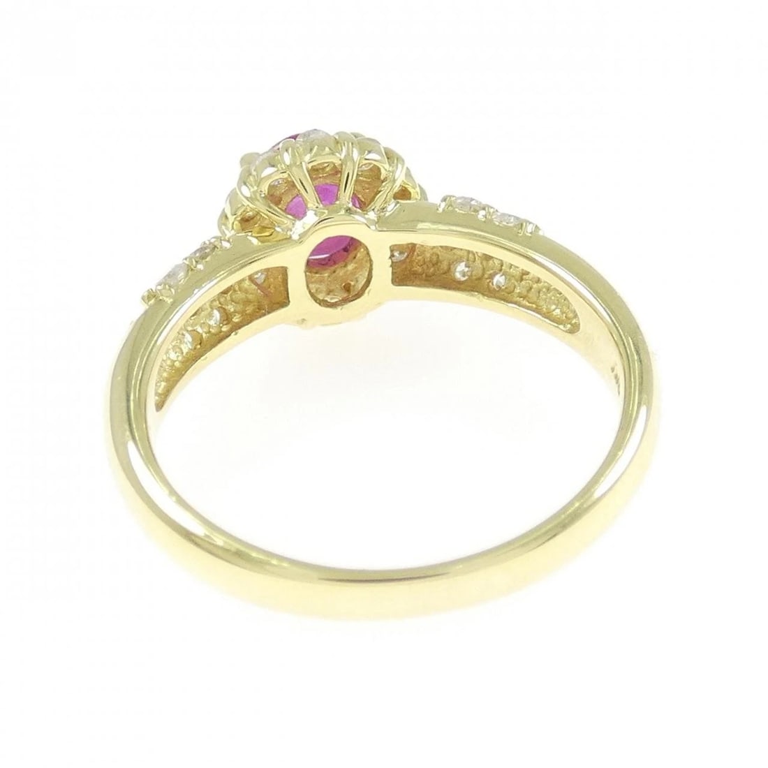 K18YG RUBY RING - 3