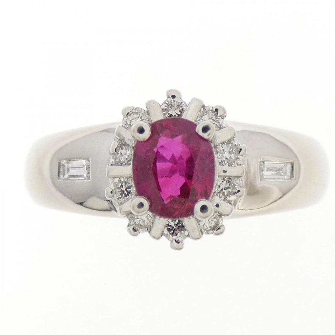 PT900 RUBY RING - 2