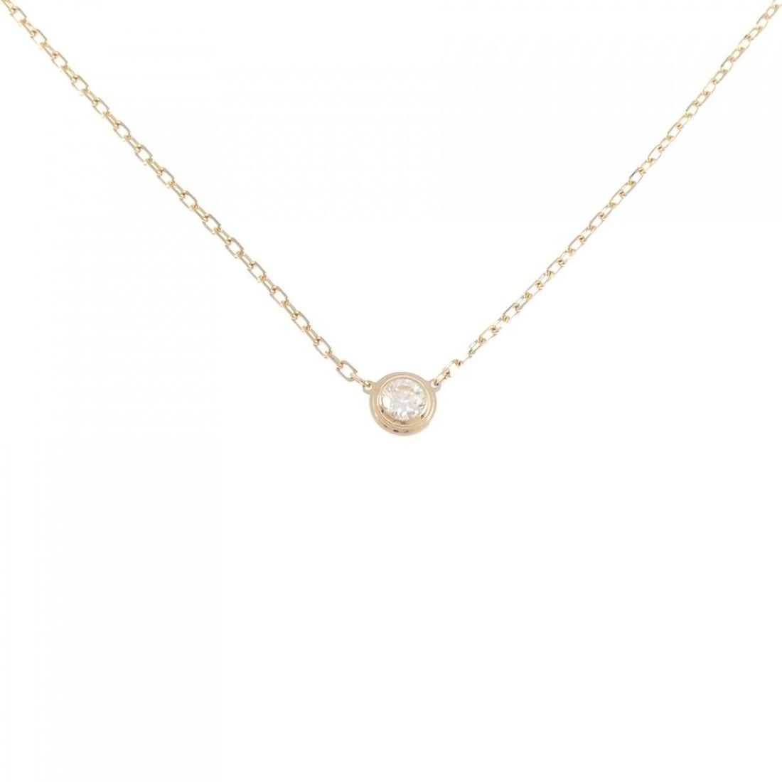 CARTIER AMOUR LARGE NECKLACE: Cartier Amour Large Necklace Brand: CARTIER Type: Necklace Material: 18K, Main Stone/Creation Natural Color: Gold Size: Actual Size Diameteraround: 5.4mm Chain maximum width approx.: 1.4mm Access