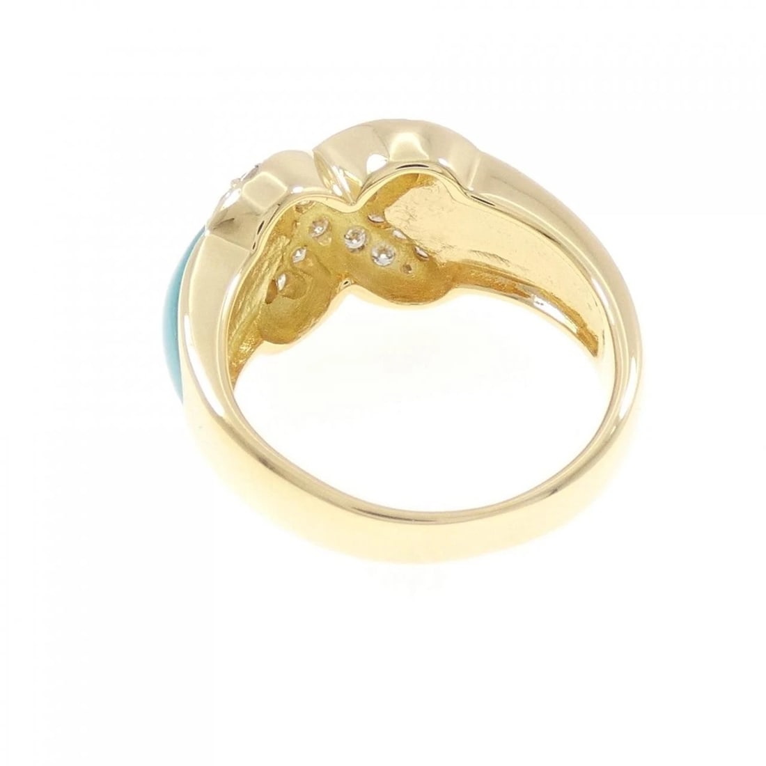 K18YG TURQUOISE RING - 3