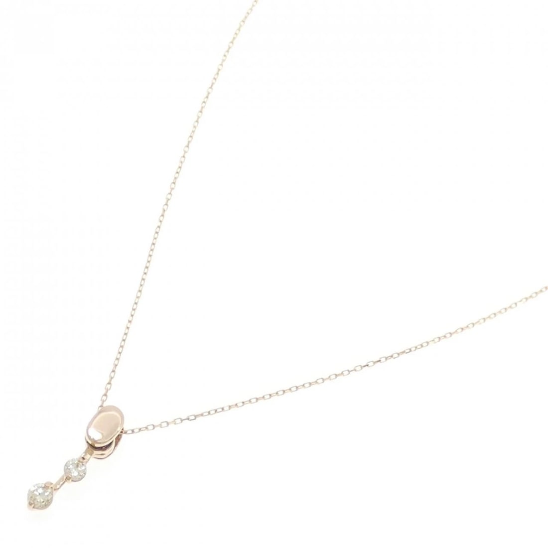 K18PG DIAMOND NECKLACE - 2