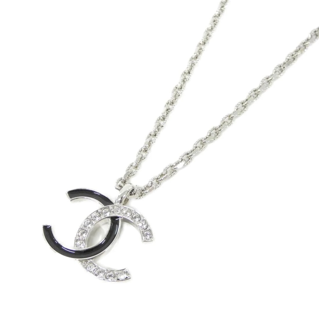 CHANEL NECKLACE: Chanel Necklace Brand: CHANEL Type: Necklace Material: Does Not Apply, Color: None Size: Size Length: 43-49.5cm Top width x height: 2.3cmx2.3cm Accessories: None Accessories Notice: When p