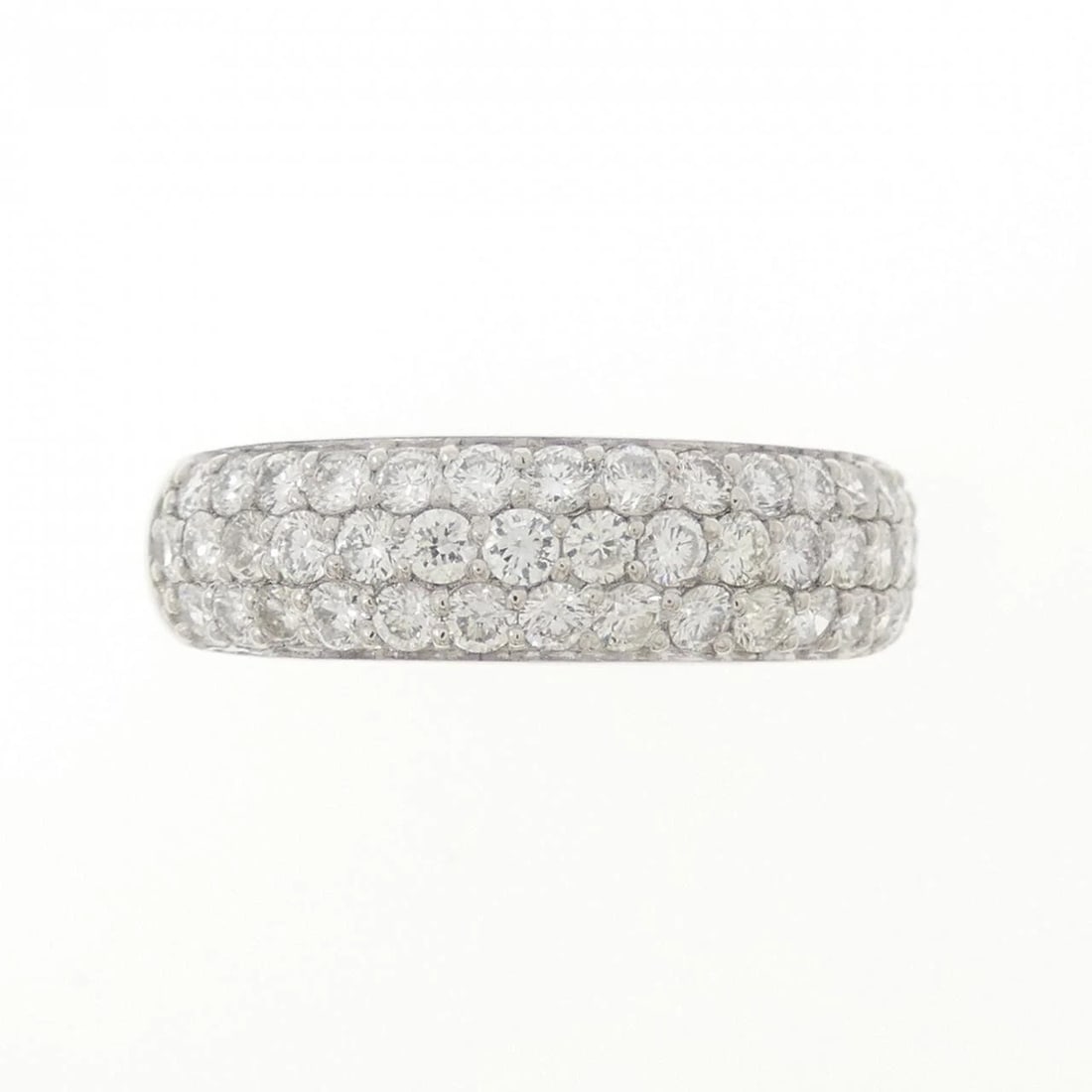 PT900 PAVE DIAMOND RING - 2