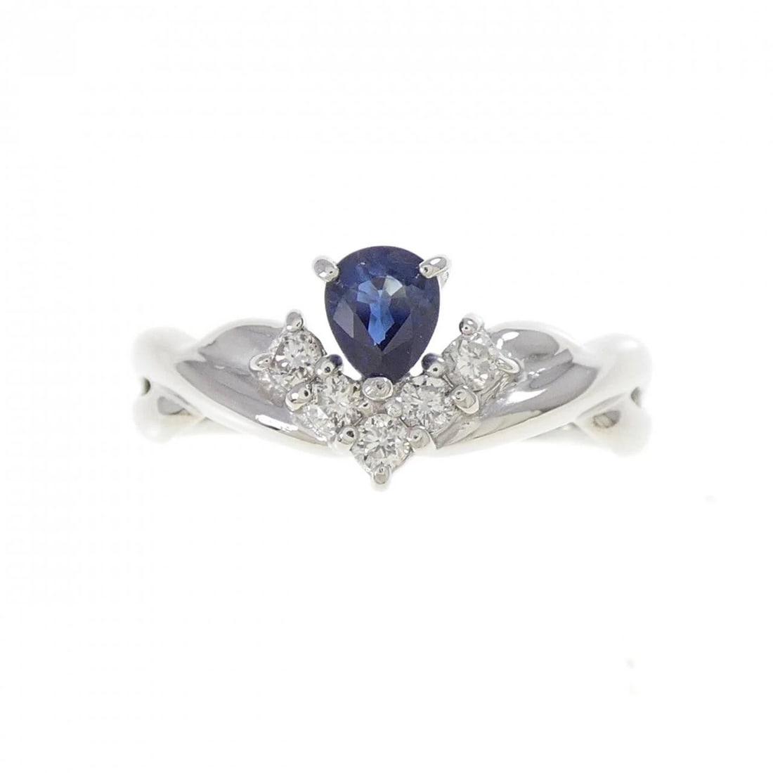 PT900 SAPPHIRE RING - 2