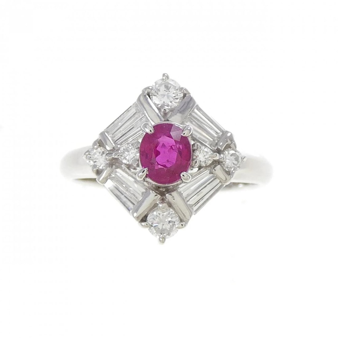 PT900 RUBY RING - 2
