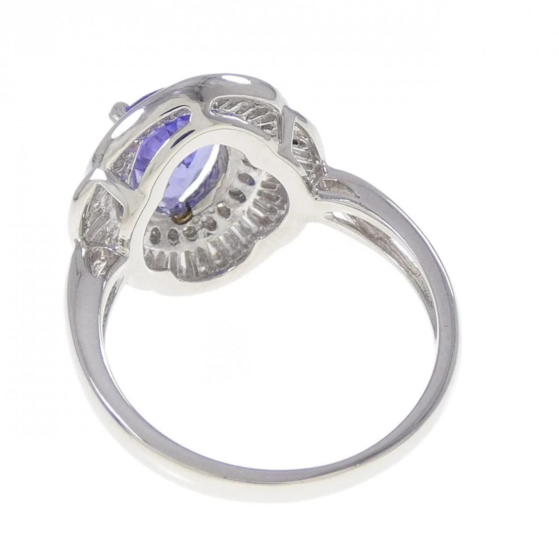 PT900 TANZANITE RING - 3