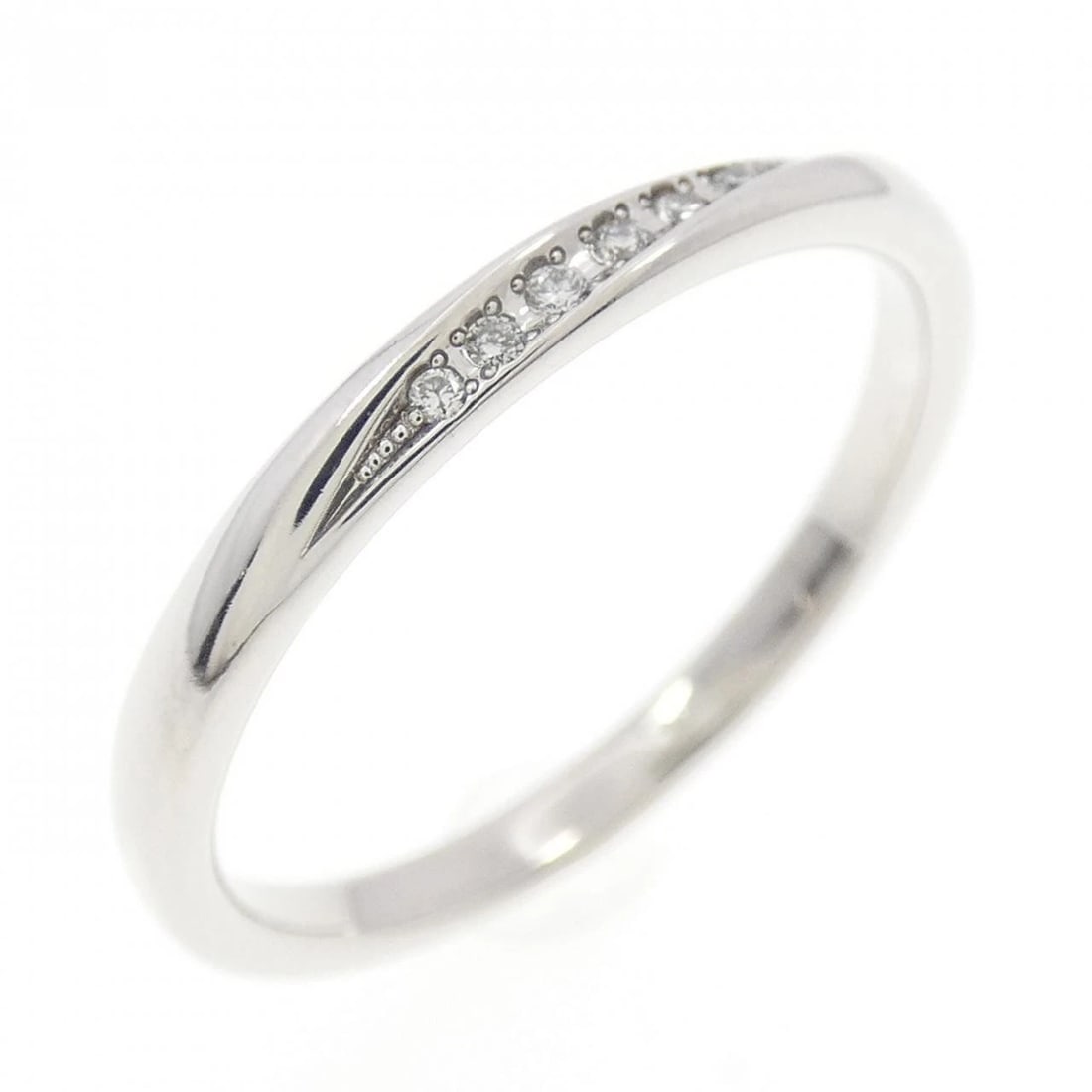 K18WG DIAMOND RING: K18WG Diamond Ring Brand: Unbranded Type: Ring Material: K18 White Gold, Main Stone/Creation nAtural Color: White Gold Size: 7-7.5 US Accessories: None Accessories Notice: When purchasing
