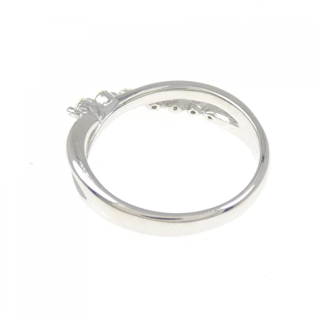 K18WG DIAMOND RING - 3