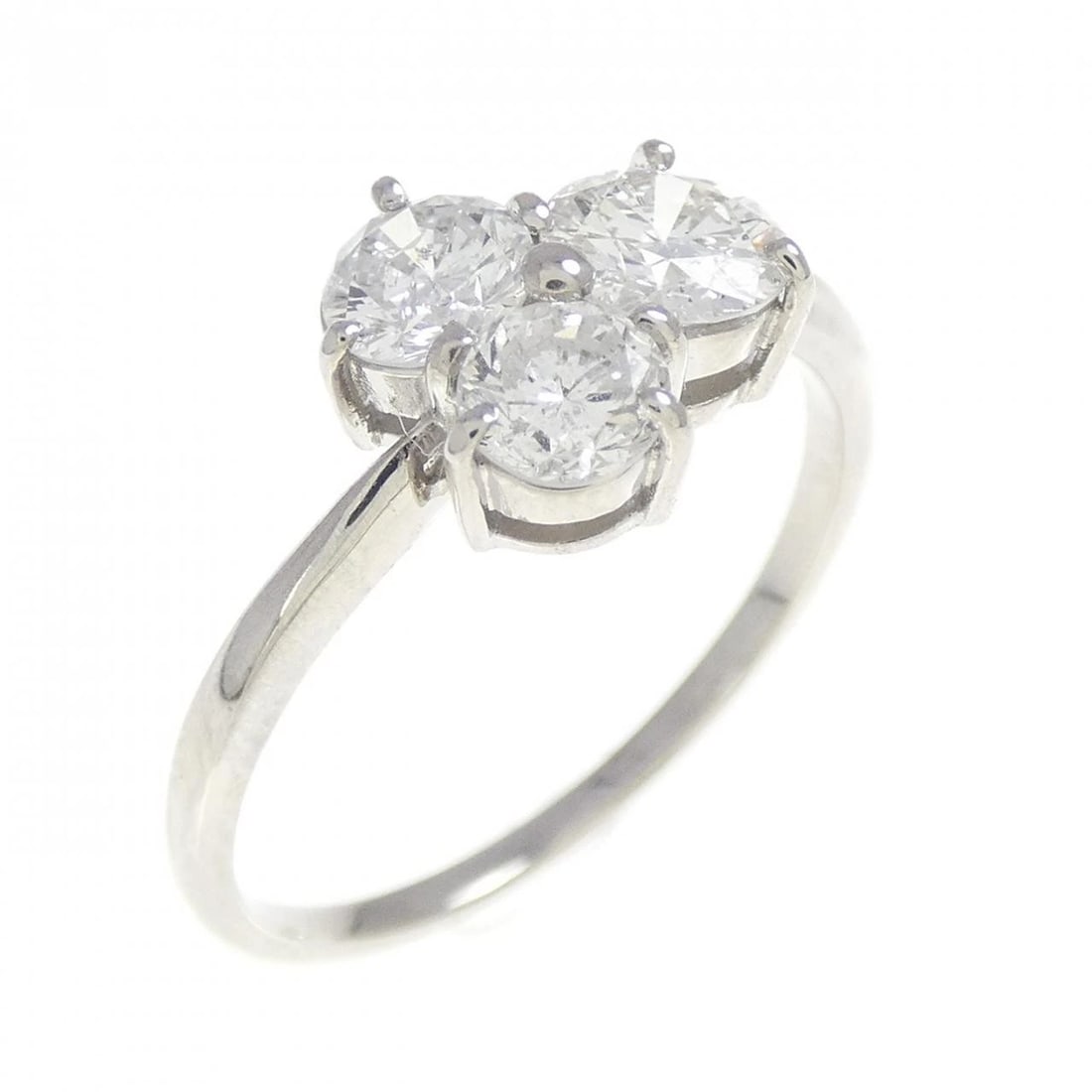 PT900 DIAMOND RING: PT900 Diamond Ring Brand: Unbranded Type: Ring Material: Platinum 900 Platinum, Main Stone/Creation natural Color: White Gold Size: 6.5 US Accessories: None Accessories Notice: When purcha