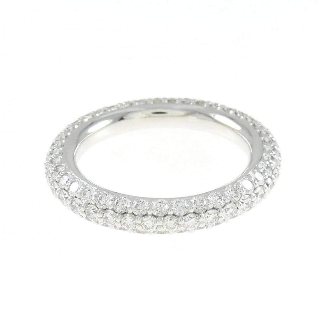 PONTE VECCHIO ETERNINA RING: Ponte Vecchio Eternina Ring Brand: Ponte Vecchio Type: Ring Material: K18, Main Stone/Creation Natural Color: Gold Size: US 5.5 Accessories: None Accessories Notice: When purchasing pre-owned