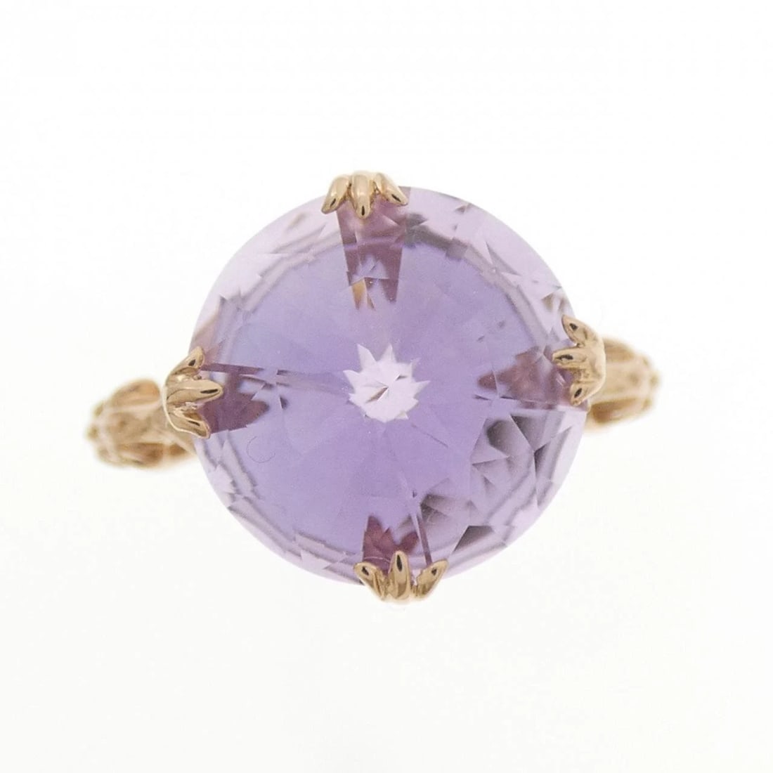 K18PG AMETHYST RING - 2