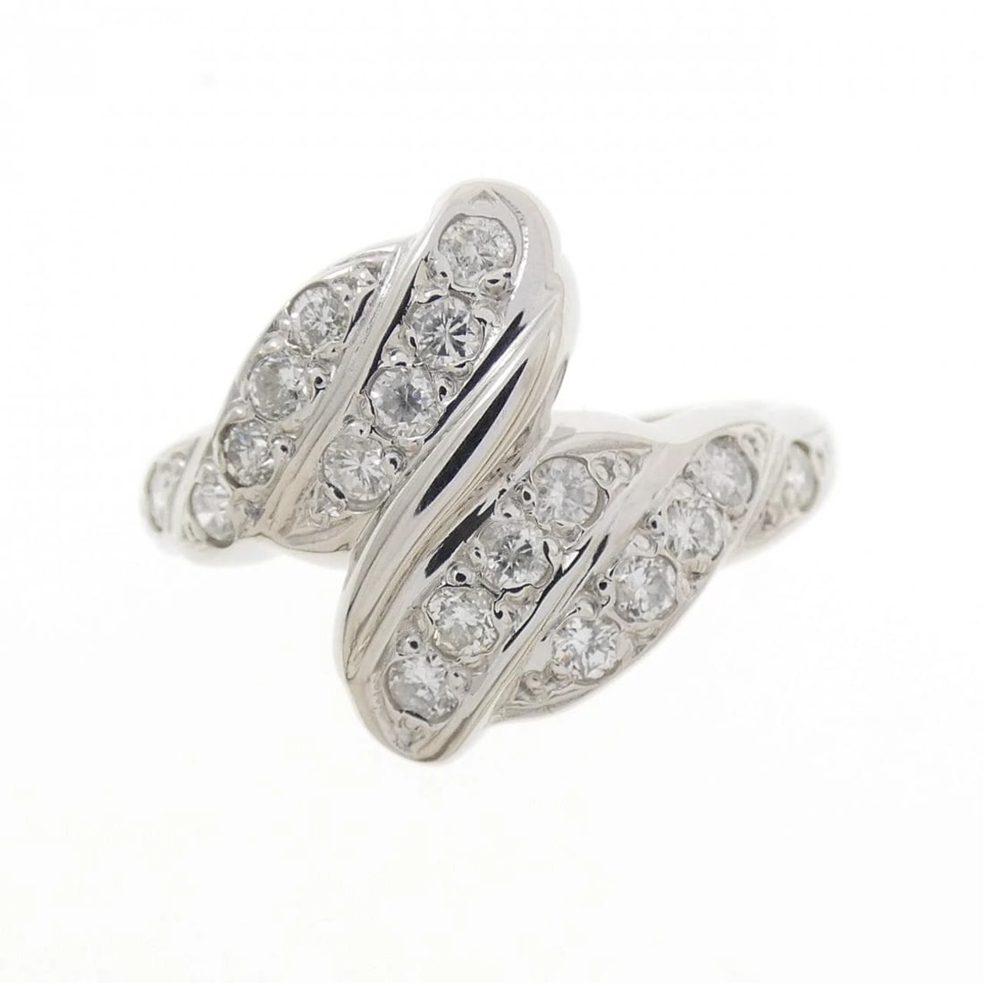 PT850 DIAMOND RING: PT850 Diamond Ring Brand: Unbranded Type: Ring Material: Platinum 850, Main Stone/Creation Natural Color: None Size: 5 US Accessories: None Accessories Notice: When purchasing pre-owned