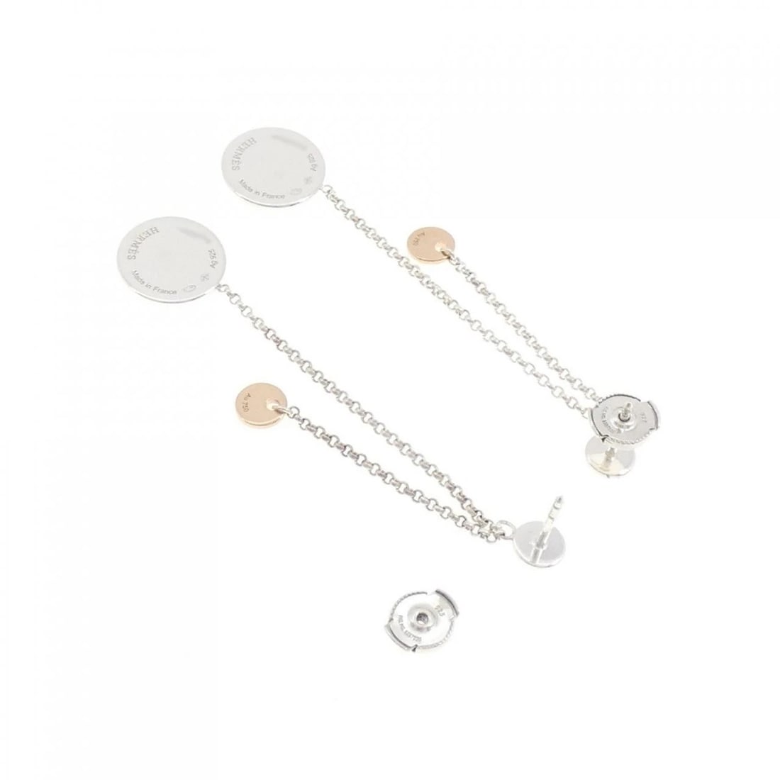 HERMES EX LIBRIS PM EARRINGS - 3