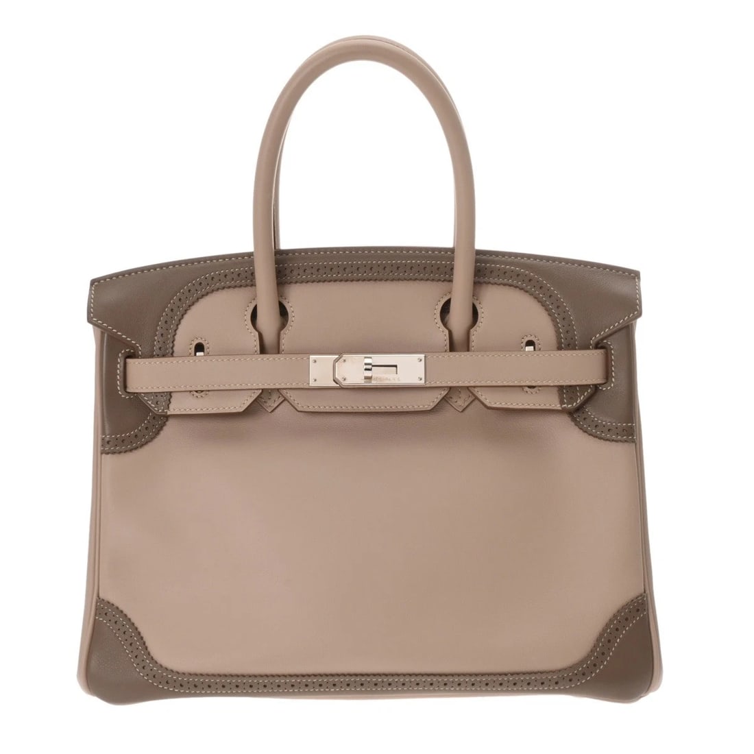 HERMES BIRKIN 30 GILLIES VAUX SWIFT ALZIR/ETOPE HANDBAG HANDBAG (1 of 7)