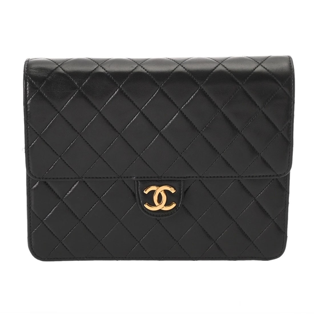 CHANEL PUSH LOCK CHAIN SHOULDER MATRASSE LAMBSKIN BLACK SHOULDER BAG SHOULDER BAG: CHANEL Push Lock Chain Shoulder Matrasse lambskin black Shoulder Bag Shoulder Bag Brand: CHANEL Type: Shoulder Bag Material: lambskin Color: black × Gold Metal Size: H:about 7.1inch W:about 8.7in