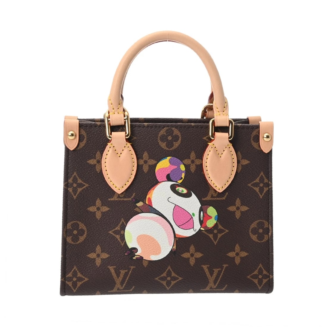 LOUIS VUITTON LVXTM ON-THE-GO BB MONOGRAM PANDA HANDBAG (1 of 9)