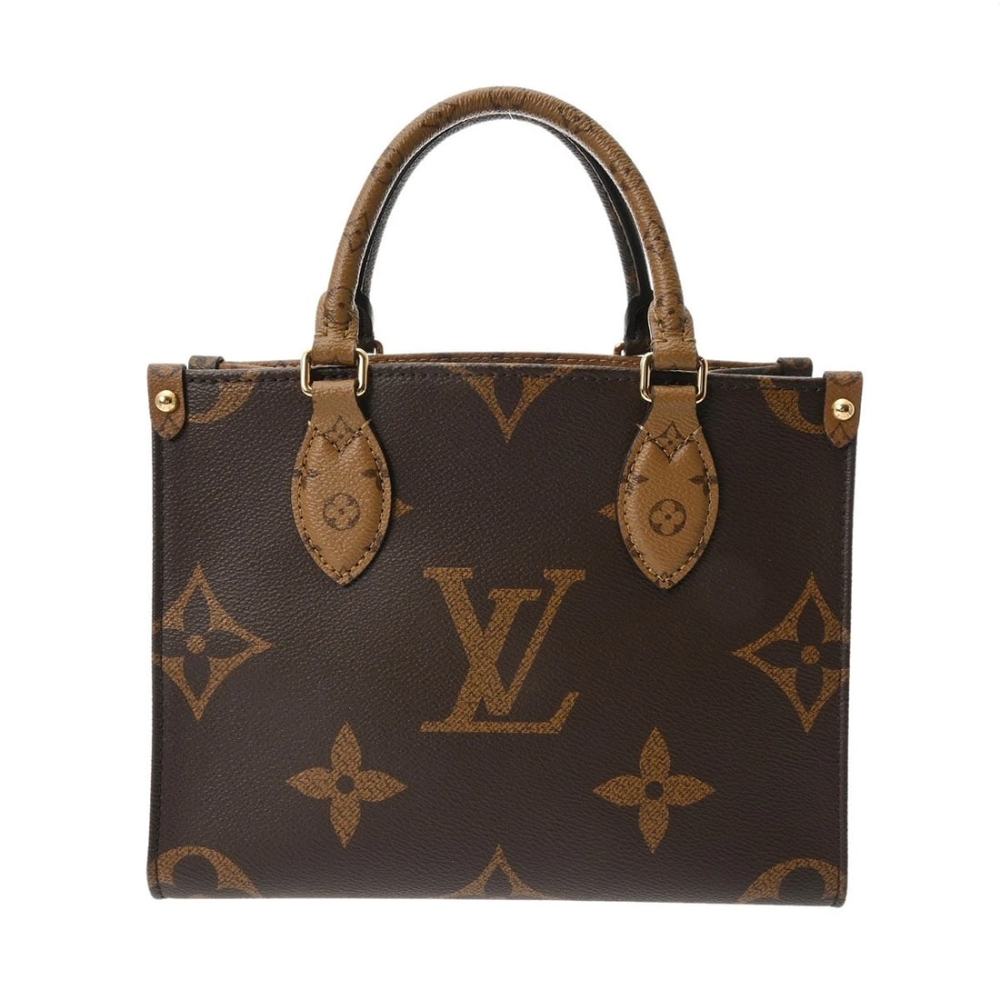 LOUIS VUITTON ON THE GO PM 2WAY MONOGRAM HANDBAG (1 of 8)