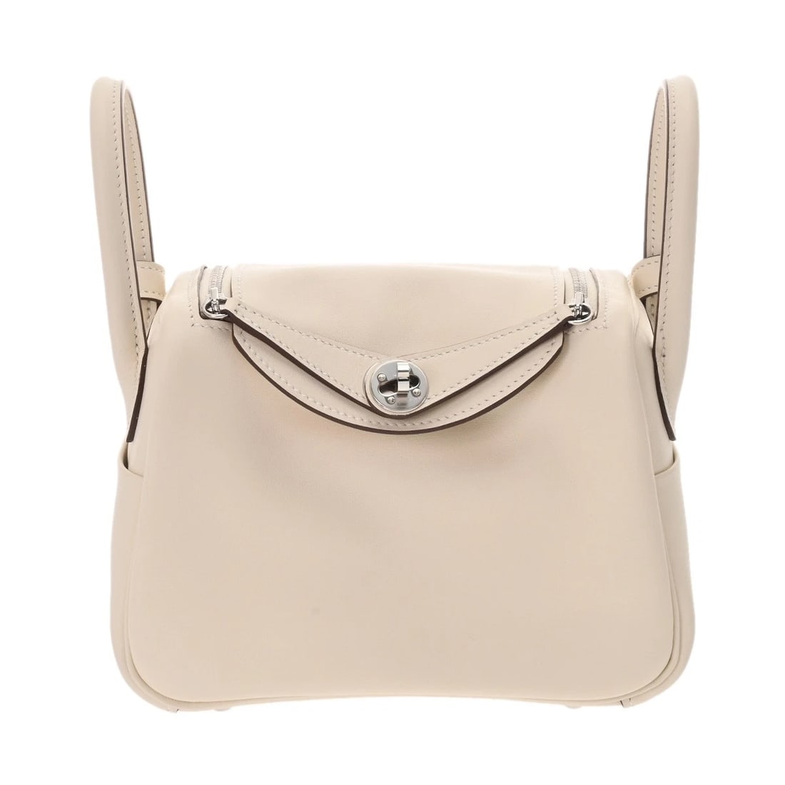 HERMES LINDY MINI VAUX SWIFT NATA SHOULDER BAG SHOULDER BAG (1 of 10)