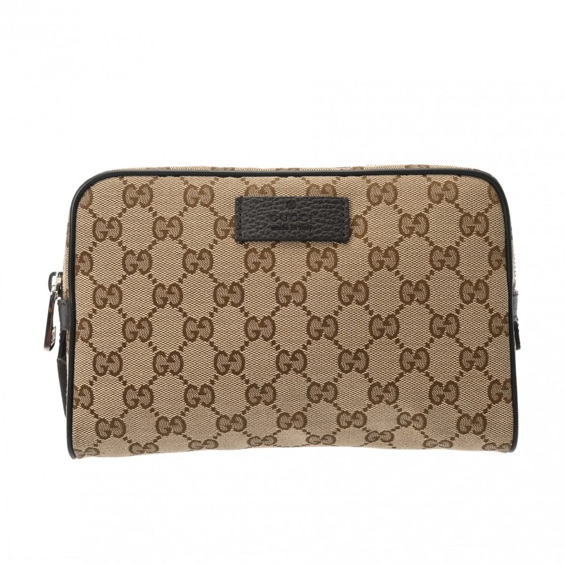 GUCCI WAIST BAG CANVAS/LEATHER BEIGE/EBONY WAIST BAG (1 of 8)