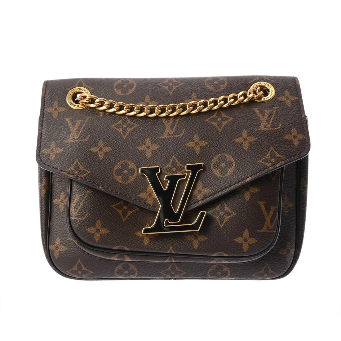 LOUIS VUITTON PASSY CHAINSHOULDER MONOGRAM SHOULDER BAG (1 of 7)