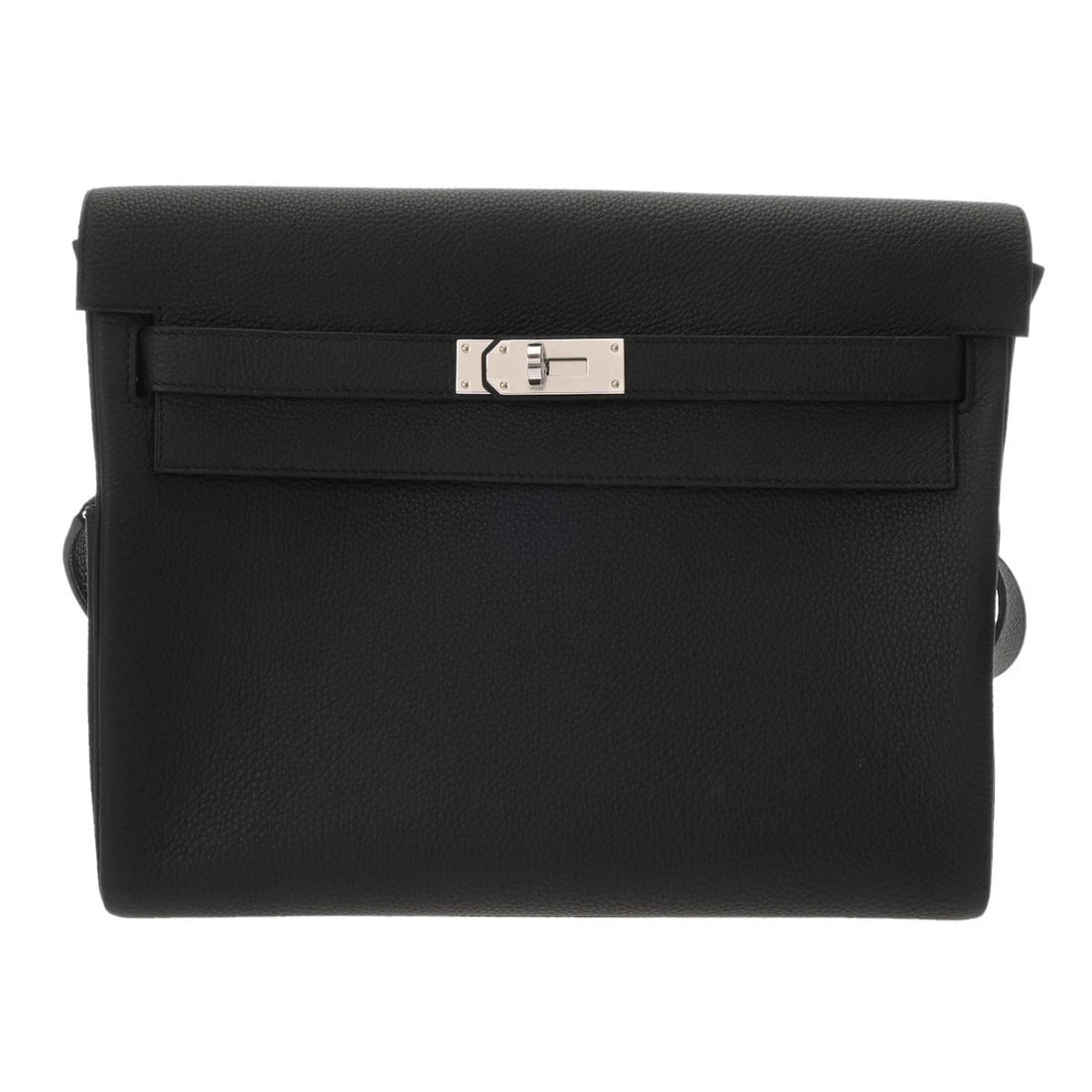 HERMES KELLY MESSENGER GM TOGO BLACK UNISEX MESSENGER BAG MESSENGER BAG (1 of 8)