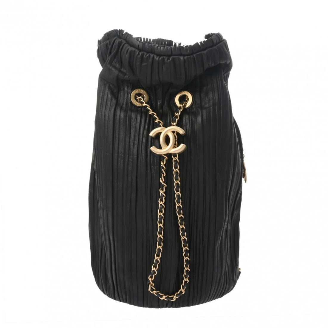 CHANEL CHAINSHOULDER BLACK SHOULDER BAG SHOULDER BAG: CHANEL ChainShoulder black Shoulder Bag Shoulder Bag Brand: CHANEL Type: Shoulder Bag Material: Calfskin Color: black × Gold Metal Size: H:about 11.8inch W:about 5.9inch D:about 5.9inch Shoulder: