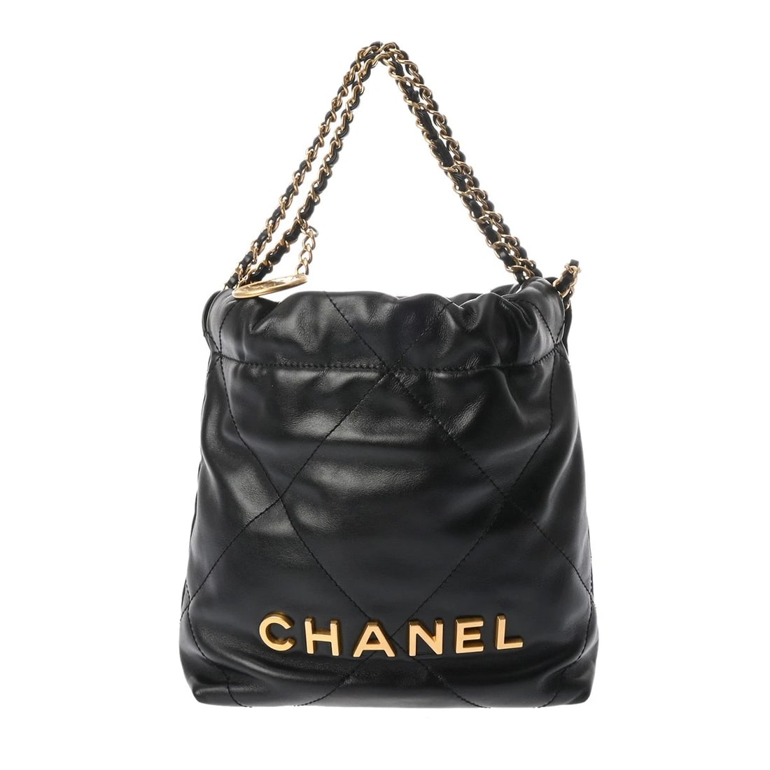 CHANEL MINI HANDBAG BLACK HANDBAG HANDBAG (1 of 9)