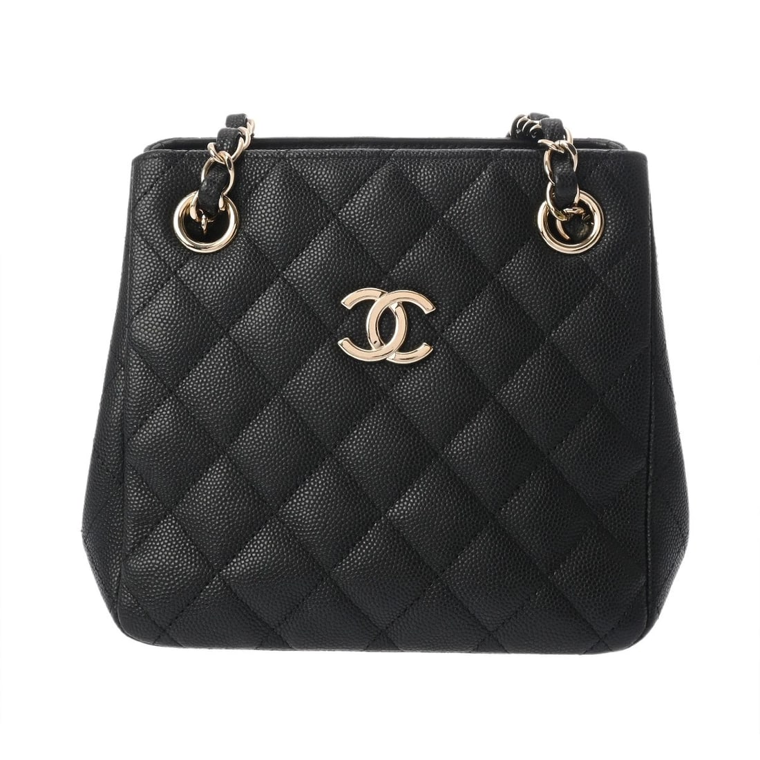 CHANEL CHAIN CLUTCH MATRASSE BLACK SHOULDER BAG SHOULDER BAG: CHANEL Chain clutch Matrasse black Shoulder Bag Shoulder Bag Brand: CHANEL Type: Shoulder Bag Material: Grained calfskin Color: black × Champagne Gold Metal Size: H:about 5.9inch W:about