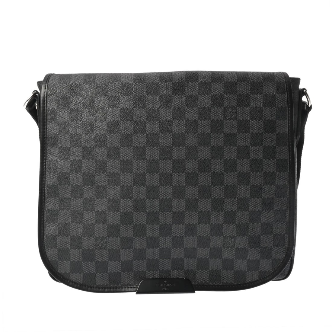 LOUIS VUITTON DANIEL MM DAMIER GRAFITTE DAMIER MESSENGER BAG: LOUIS VUITTON Daniel MM Damier Grafitte Damier Messenger bag Brand: LOUIS VUITTON Type: Messenger bag Material: Damier Grafitto Canvas Color: Black Grey Size: H:about 11.0inch W:about 14.2inch D:a