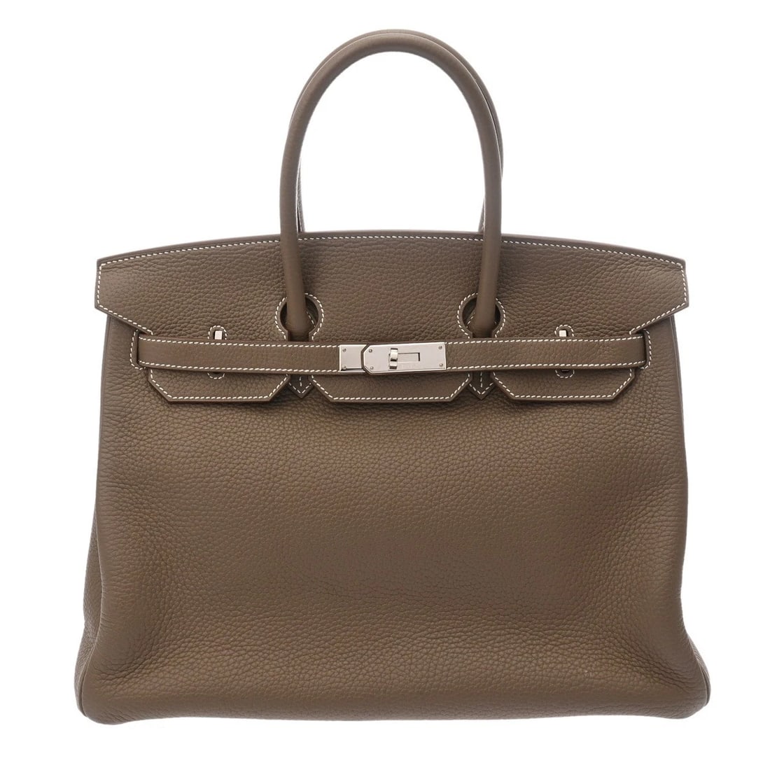 HERMES BIRKIN 35 TAURILLON CLEMENCE ETOPE UNISEX HANDBAG HANDBAG (1 of 8)