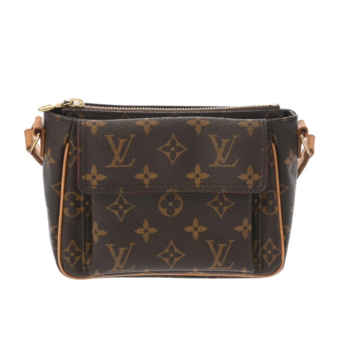LOUIS VUITTON VIVASITE PM MONOGRAM CANVAS SHOULDER BAG: LOUIS VUITTON Vivasite PM Monogram canvas Shoulder Bag Brand: LOUIS VUITTON Type: Shoulder Bag Material: Monogram canvas Color: Brown Size: H:about 5.1inch W:about 9.6inch (maximum) D:about 3.3inc