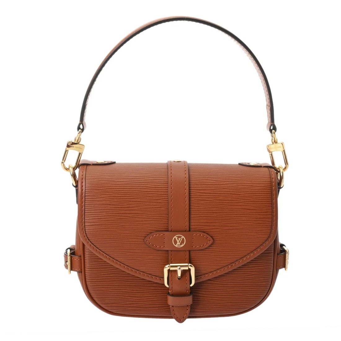 LOUIS VUITTON SAUMUR BB EPI EPI LEATHER COGNAC SHOULDER BAG SHOULDER BAG (1 of 8)