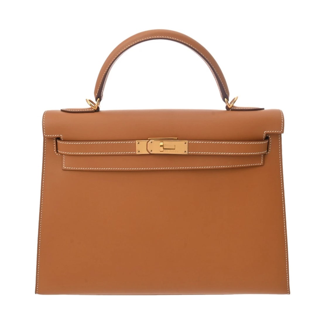 HERMES KELLY 32 OUTSIDE SEWING VAUX CHAMONIX NATURAL HANDBAG HANDBAG: HERMES Kelly 32 outside sewing Vaux Chamonix natural Handbag Handbag Brand: HERMES Type: Handbag Material: Vaux Chamonix Color: natural × Gold Metal Size: H:about 9.4inch W:about 13.0inch D:about