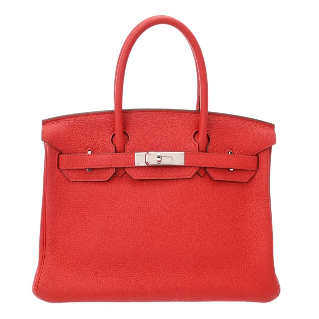 HERMES BIRKIN 30 TOGO ROUGE COO HANDBAG HANDBAG (1 of 7)