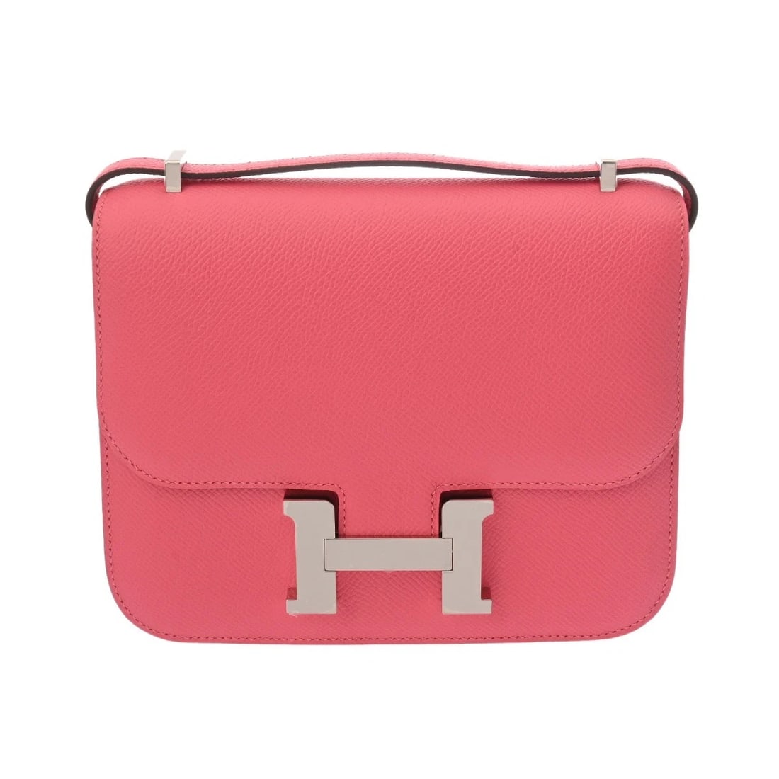 HERMES CONSTANCE MIROIR VEAU EPSOM ROSE AZALEE SHOULDER BAG SHOULDER BAG (1 of 9)