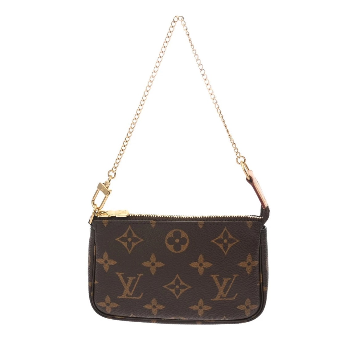 LOUIS VUITTON MINI POCHETTE ACCESSOIRES MONOGRAM ACCESSORY POUCH: LOUIS VUITTON Mini pochette Accessoires Monogram Accessory pouch Brand: LOUIS VUITTON Type: Accessory pouch Material: Monogram canvas Color: Brown Size: H:about 3.7inch W:about 5.9inch Accessorie