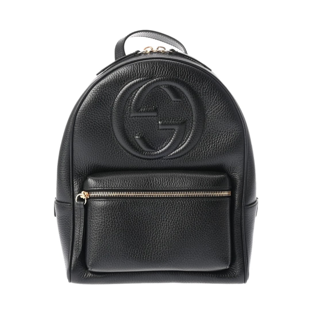 GUCCI BACKPACK SOHO LEATHER BLACK UNISEX BACKPACK BACKPACK Â· DAYPACK: GUCCI Backpack Soho leather black unisex Backpack Backpack Â· Daypack Brand: GUCCI Type: Backpack Â· Daypack Material: leather Color: black × SilverMetal Size: H:about 11.8inch W:about 9.1inc