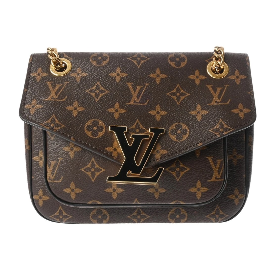 LOUIS VUITTON PASSY CHAINSHOULDER MONOGRAM SHOULDER BAG (1 of 6)