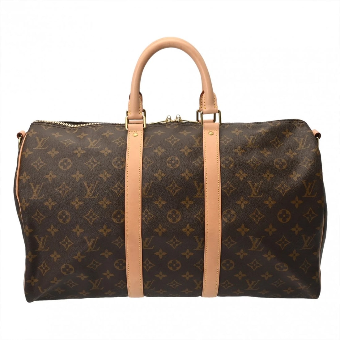 LOUIS VUITTON KIEPOL BANDOLIER 45 MONOGRAM CANVAS BOSTON BAG (1 of 8)