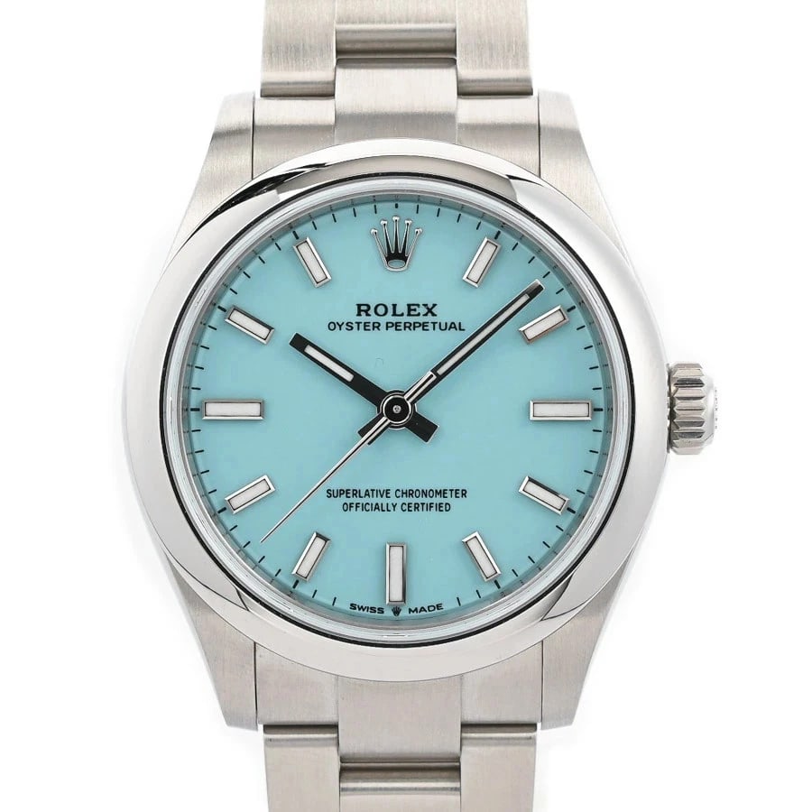 ROLEX OYSTER PERPETUAL WATCH: ROLEX Oyster Perpetual Watch Brand: ROLEX Type: N/A Material: Band Material Stainless Steel/Bracelet, Case Material N/A Color: Band Color N/A Size: Band Size none, Case Size 31mm Accessories: Non