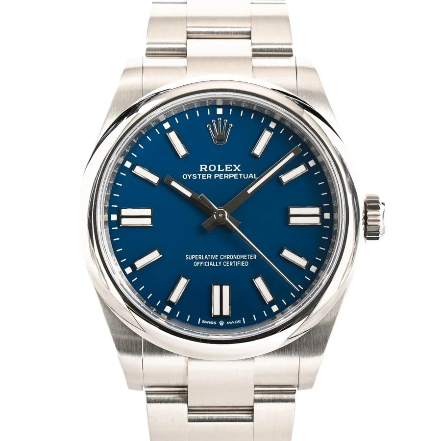 ROLEX OYSTER PERPETUAL WATCH: ROLEX Oyster Perpetual Watch Brand: ROLEX Type: N/A Material: Band Material Stainless Steel/Bracelet, Case Material N/A Color: Band Color N/A Size: Band Size none, Case Size 39mm (actual size) Ac