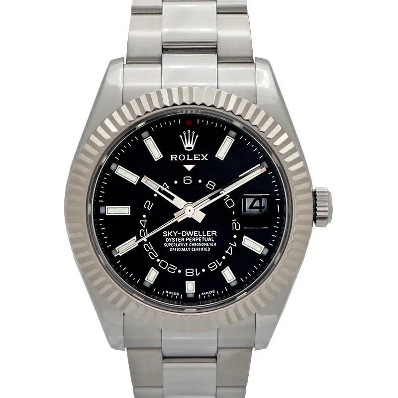 ROLEX SKY DWELLER BLACK WATCH (1 of 7)
