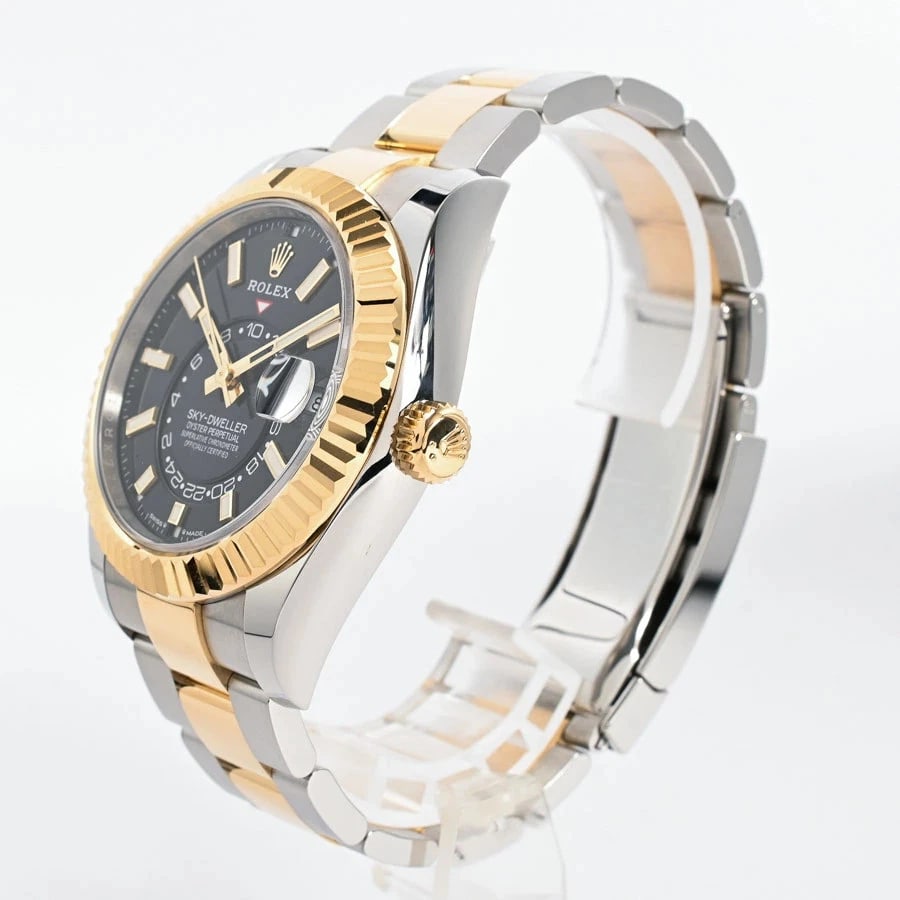 ROLEX SKY DWELLER BLACK WATCH - 2